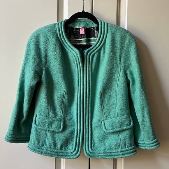 Like New Basler Green Blazer Jacket Size 38 - Picture 2 of 10